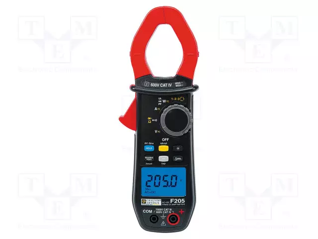 YLEISMITTARI - DIGITAALINEN,PIHTIMÄINEN - ØJOH: 34MM - LCD - Pihtimittarit - CA-F205 - 1