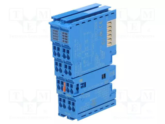 AUTOMATION MODULE: ANALOG INPUT - IN: 2 - 24X100X67.8MM - IP20 - 24VDC - PLC ajurit - 750-485 - 1
