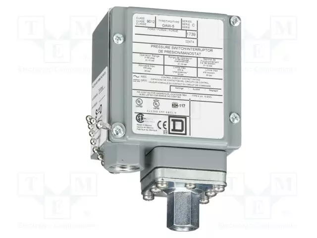AUTOMATION MODULE: PRESSURE SWITCH - RELATIVE PRESSURE - 3÷150PSI - Pressostaatit - 9012GAW5 - 1