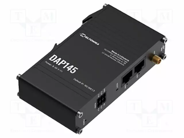 MODUULI: PÄÄSYPISTE - ETHERNET 10/100MBPS,WIFI - ETHERNET X2 - IP30 - IoT (WiFi/Bluetooth) moduulit - DAP145 - 1