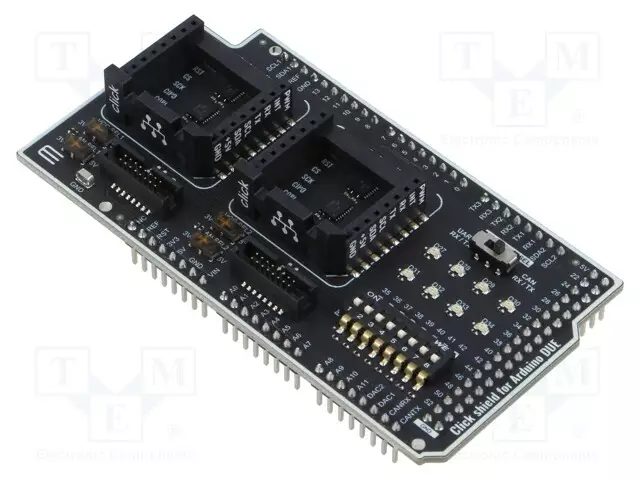 MULTIADAPTERI - PROTOTYYPPIPIIRILEVY - 3,3VDC,5VDC - Kehityspakettien lisätarvikkeet - MIKROE-6235 - 1