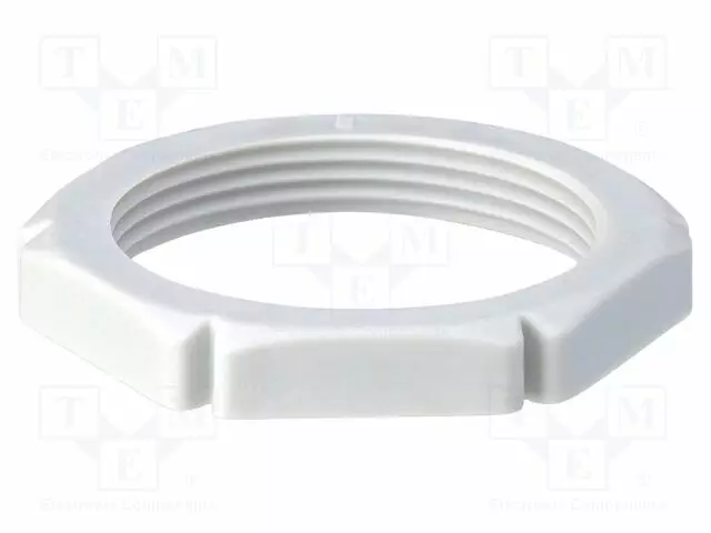MUTTERI - PG48 - POLYAMIDI - VAALEANHARMAAA - -20÷90°C - Läpivientikappaleiden mutterit - BM3705 - 1