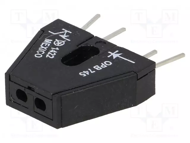 OPTINEN ANTURI - HEIJASTAVA - THT - MITTA-ALUE: 3,81MM - PIN: 4 - Teollisuus optiset anturit - OPB745 - 1