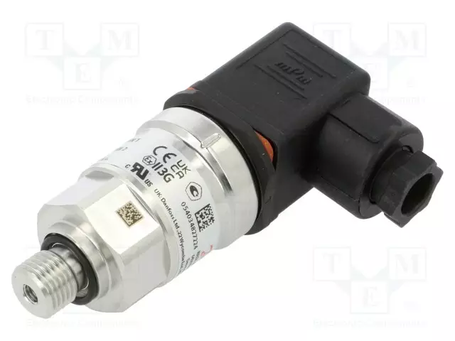 PAINEMUUNTAJA - 0÷16BAR - 9÷32VDC - 0,5% - IP65 - G1/4" - -40÷85°C - Teollisuus paineanturit ja muuntimet - 060G1415 - 1