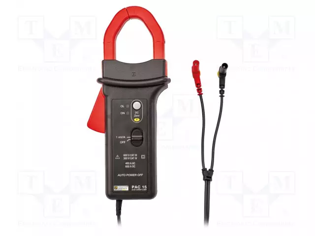 PIHTILISÄLAITE AC/DC - ØJOH: 30MM - I DC: 500MA÷600A - PIT: 1,5M - Pihtimittarit - CA-PAC15 - 1