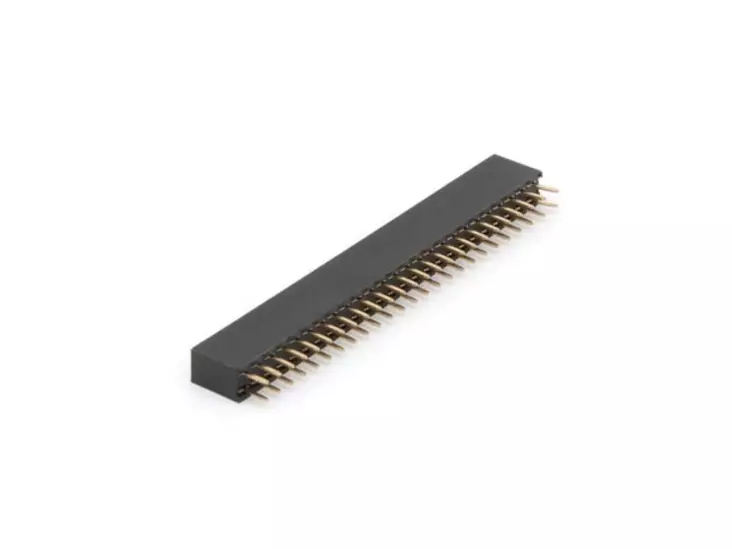 PIIKKIRIMA 2-RIVINEN NAARAS JAKOVÄLI 2,54mm 50-NAP - Piikkirimaliittimet - CC075 - 1