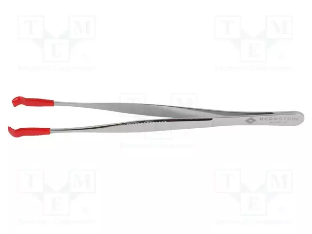 PINSETTI - 145MM - TERÄN KÄRJEN MUOTO: PYÖREÄ - YLEISMALLINEN - Yleiskäyttöiset atulat ja pinsetit - BRN-5-007-5 - 1