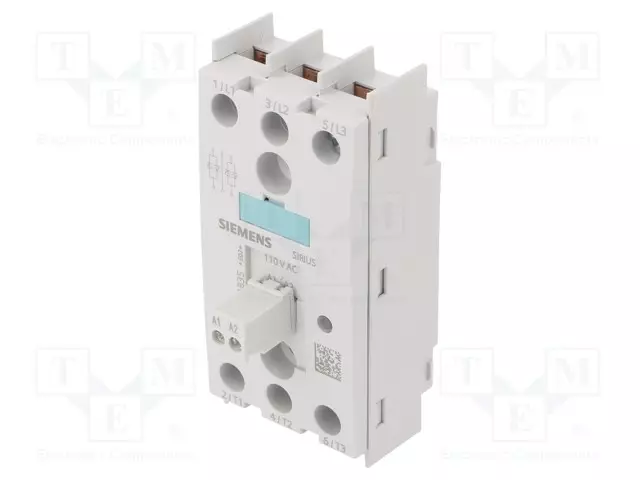 RELE: PUOLIJOHDE - 30A - UKYTK: 48÷600VAC - 3-VAIHEINEN - 95X45X47,5MM - Puolijohdereleet - 3RF2230-1AB35 - 1