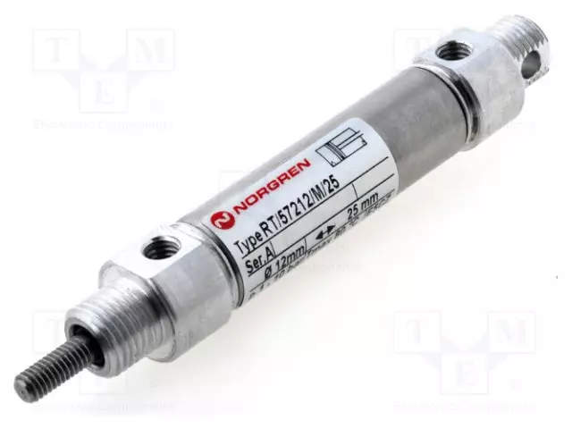 PYÖREÄ TOIMILAITE - MÄNNÄN HALK: 12MM - MÄNNÄN ISKU: 25MM - 1÷10BAR - Toimilaitteet - RT57212M25 - 1