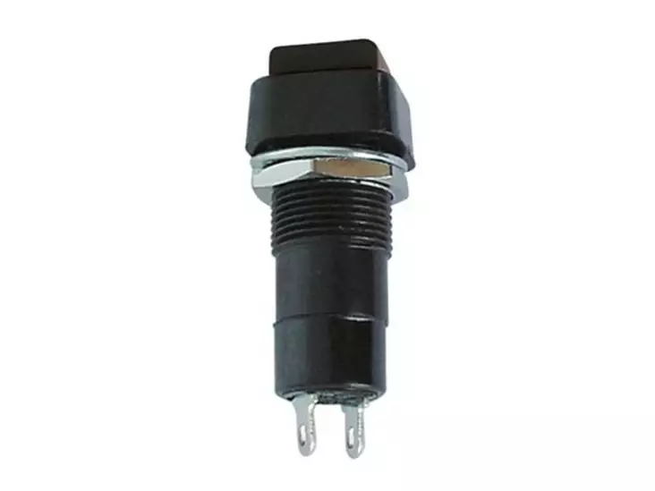 R18-23A PAINOKYTKIN 1-NAP OFF-ON 3A/125V MUSTA - Standardikytkimet - R1823AB125 - 1
