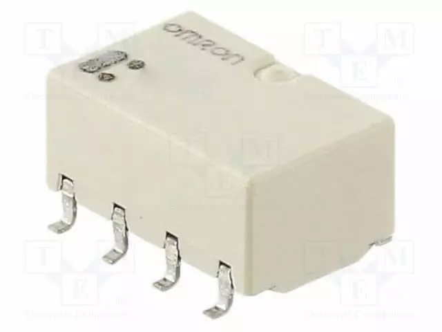 RELE - DPDT - UKELAN: 5VDC - IKOSKETINTEN MAX: 1A - Pienoisreleet - G6K-2F-Y-TR-DC5 - 1