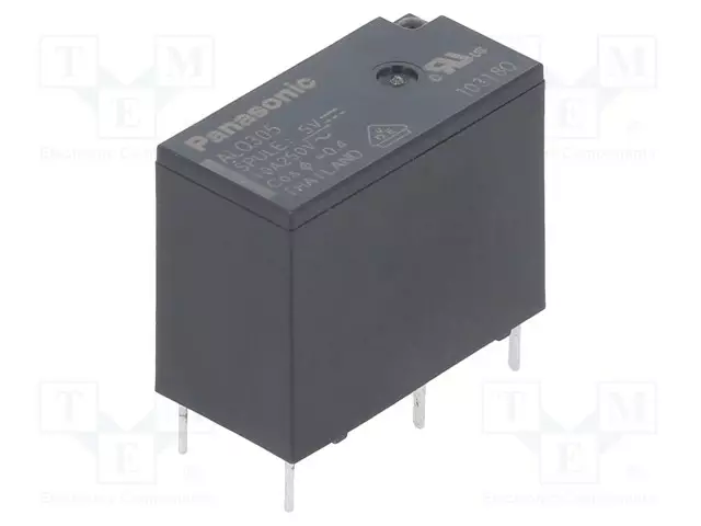 RELE - SPST-NO - UKELAN: 5VDC - 5A/250VAC - LQ - PCB - Pienoisreleet - ALQ305 - 1