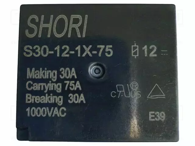 RELE - SPST-NO + SPST-NC - UKELAN: 24VDC - S30 - Tehoreleet - S30-24-1X-75 - 1