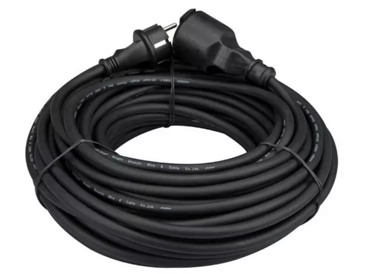 RUBBER EXTENSION CABLE 25m - 3G1.5 - Jatkojohdot ja -haaroittimet - EC25R15 - 1