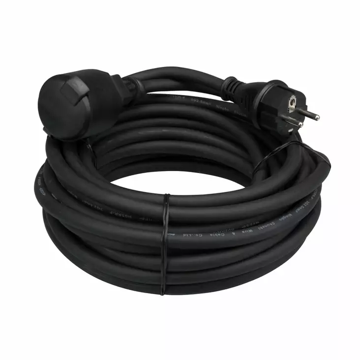 RUBBER EXTENSION CABLE 25m - 3G2.5 - Jatkojohdot ja -haaroittimet - EC25R25 - 1