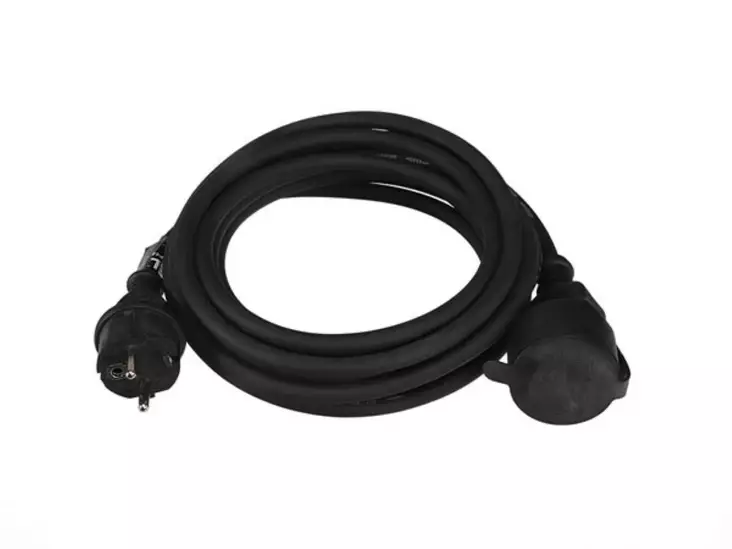 RUBBER EXTENSION CABLE 5m - 3G1.5 - Jatkojohdot ja -haaroittimet - EC05R15 - 1