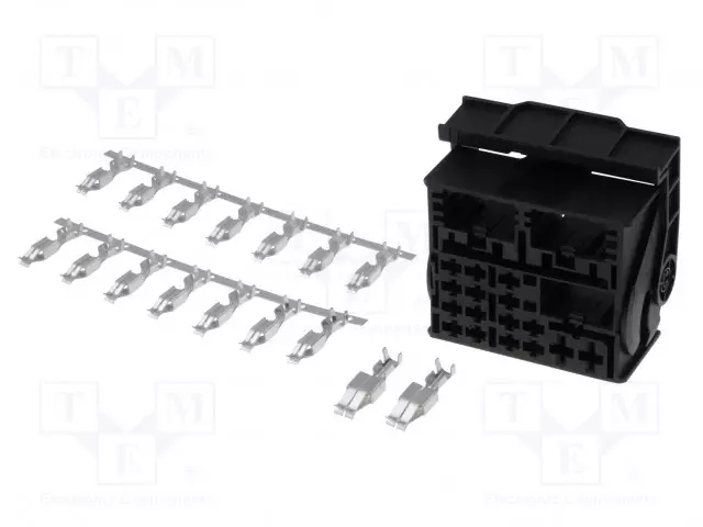 SETTI - PISTOKE - QUADLOCK - PIN: 52 - VW 2011-> - MUSTA - Autoradiion littimet ja liitinkotelot - 800015 - 1