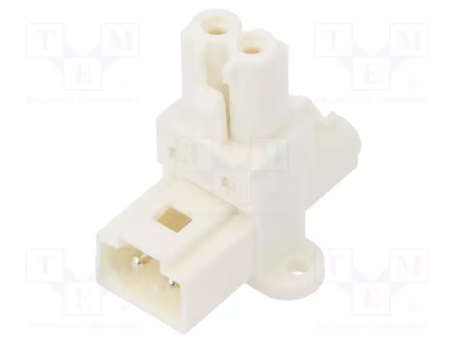 SOVITUS: T-SOVITIN - UROS,NAARAS X2 - EPN2 - 16A - 250VAC - PIN: 2 - AC liittimet ja rungot - EPT005 - 1