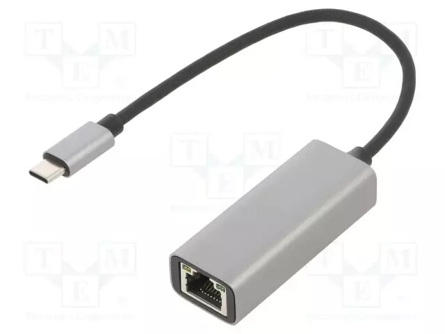 USB ADAPTERI ETHERNETILLE - RJ45-PISTORASIA,USB C-PISTOKE - Tietokonetarvikkeet - muut - AK-AD-65 - 1