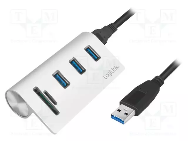 USB HUB - USB A-PISTORASIA X3,USB A-PISTOKE,USB B MICRO RASIA - Tietokonetarvikkeet - muut - CR0045 - 1