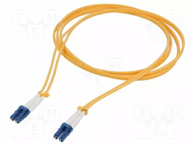 VALOKUITU PATCH-KAAPELI - LC/UPC,MOLEMMIN PUOLIN - 2M - 9/125UM - Patchcordit ja valokuitu-pigtailit - QOLTEC-54015 - 1