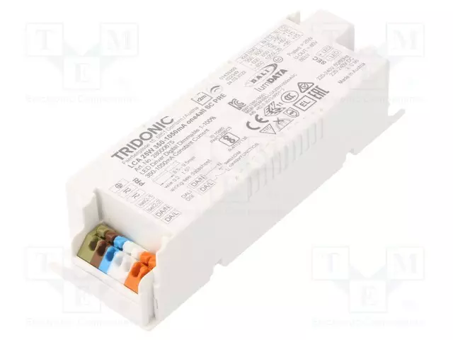VIRTALÄHDE: IMPULSSI - LED - 25W - 20÷50VDC - 350÷1050MA - 198÷264VAC - LED teholähteet - 28000675 - 1