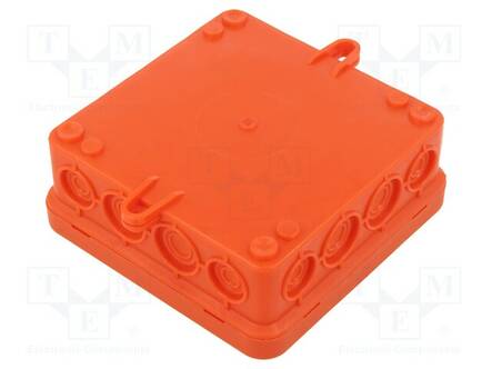 KYTKENTÄRASIA - X: 100MM - Y: 100MM - Z: 40MM - POLYETEENI - IP55 - Kytkentärasiat - OBO-2000386 - 2