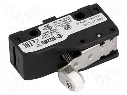 MIKROKYTKIN SNAP ACTION - 5A/250VAC - 4A/24VDC - SPDT - ON-(ON) - AS: 2 - SANP ACTION mikrokytkimet - MKV11D46 - 1