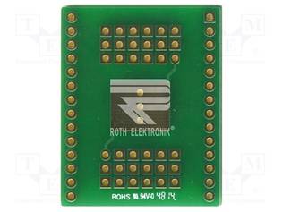 LEVY: YLEISKÄYTTÖLEVY - MULTIADAPTERI - W: 29,21MM - L: 36,83MM - Koekytkentälevyt - RE936-06 - 1