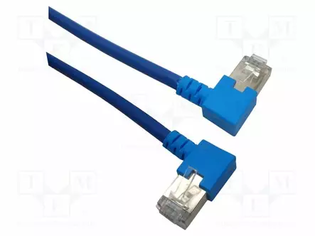 PATCH KAAPELI - F/UTP - CAT: 6 - CU - 5M - LSZH - SININEN - 26/7AWG - RJ45 Ethernet kaapelit - MCI-102436 - 1