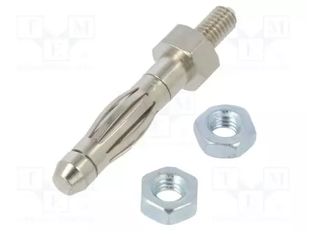 LABORATORY CONNECTOR: 4MM BANANA - PLUG - 32A - 30VAC - 60VDC - 27.9MM - Banaaniliittimet 4mm - PJP1052-6 - 1