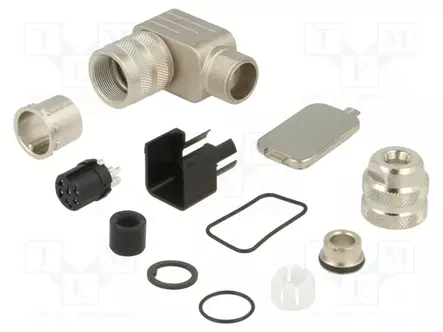 LIITIN: M16 - PISTOKE - 423 - NAARAS - PIN: 6 - 250V - SUOJATTU - HOPEOITU - Erikoisliittimet - 99-5122-75-06 - 1