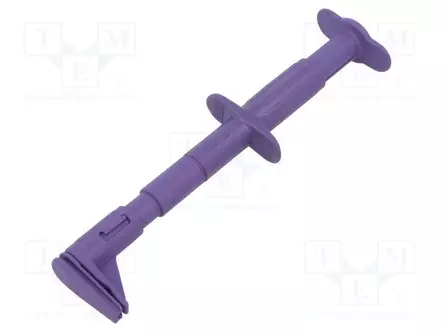 MITTAUSKOUKKU - KROKOTIILI - 5A - 1KVDC - VIOLETTI - 4MM - Testauskoukut - GRIP-F-26 - 1