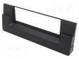 AUTORADION KEHYS - BMW - 1 DIN - MUSTA - Kehykset autoradioille - RAM-40.066 - 1