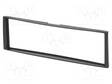 AUTORADION KEHYS - RENAULT - 1 DIN - MUSTA - Kehykset autoradioille - RAM-40.616 - 1