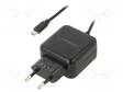VIRTALÄHDE: IMPULSSI - 5VDC - 2,4A - 12W - LÄHTÖ: USB MICRO - Pistorasiamuuntajat - ZSI-50196 - 1