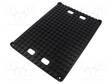 JALUSTA LEVYILLE - ESD - 357X257X14MM - MUSTA - 100°C - ESD rasiat, laatikot - ERS-253040006 - 1