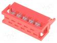 LIITIN: JOHTO-LEVY - PISTOKE - UROS - PIN: 10 - 1,5A - IDC - - 2X5 - Micro-Match liittimet, rasteri 1,27mm - DS1015-01-10R6 - 1