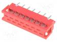 LIITIN: JOHTO-LEVY - SIIRTYMÄ - PIN: 14 - 1,5A - IDC,THT - PCB - Micro-Match liittimet, rasteri 1,27mm - DS1015-02-14R6 - 1