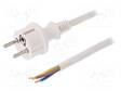 KAAPELI - 3X2,5MM2 - CEE 7/7 (E/F) PISTOKE,JOHDOT - PVC - 5M - 16A - Tietokone- ja laitejohdot - W-98396 - 1