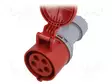 KOJELIITIN NAARAS - 32A - 400V - IEC 60309 - IP44 - AC liittimet ja rungot - QX-6 - 2