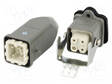 HDC LIITIN - UROS + NAARAS - GWCONNECT - PIN: 4 - 10A - 400V - 3+PE - M20 - GWconnect liittimet - MX-93603-0016 - 1