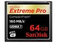 MUISTIKORTTI - COMPACT FLASH - 64GB - EXTREME PRO - VPG-65 - R: 160MB/S - Muistikortit - SDCFXPS-064G-X46 - 2