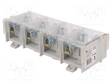 LIITIN: RIVILIITIN - 232A - RUUVI TERMINAALI - HARMAA - 95MM2 - NAVAT: 4 - Riviliittimet - PE.4026 - 1