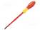 SCREWDRIVER: INSULATED - SLOT - SL 4.5 - 125MM - SOFTFINISH® ELECTRIC - Ruuvimeisselit ja sarjat - WIHA.43386 - 1