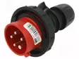 3-VAIHE AC VIRTALIITIN - PISTOKE - UROS - 16A - 400VAC - IP67 - AC liittimet ja rungot - 01592-6 - 1
