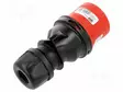 3-VAIHE AC VIRTALIITIN - PISTOKE - UROS - 32A - 400VAC - IP67 - AC liittimet ja rungot - 0259-6 - 2