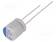 KONDENSAATTORI: POLYMEERI-LOW ESR - 470UF - 6,3VDC - ESR: 7MOHM - PLF - THT-polymeerikondensaattorit - PLF0J471MCO6 - 1