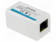 RJ45 SOVITIN - VALKOINEN - CAT: 6 - RJ45-PISTORASIA,MOLEMMIN PUOLIN - Tietokonetarvikkeet - muut - AD-RJ45-RJ45-OU6 - 1