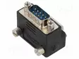 ADAPTERI - D-SUB 9PIN PISTORASIA,D-SUB 9PIN PISTOKE - MUSTA - HDMI, DVI, DisplayPort johdot - DELOCK-65266 - 2